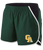 Adult green and black shorts