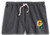 Weathered terry gray shorts