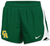 Nike green shorts