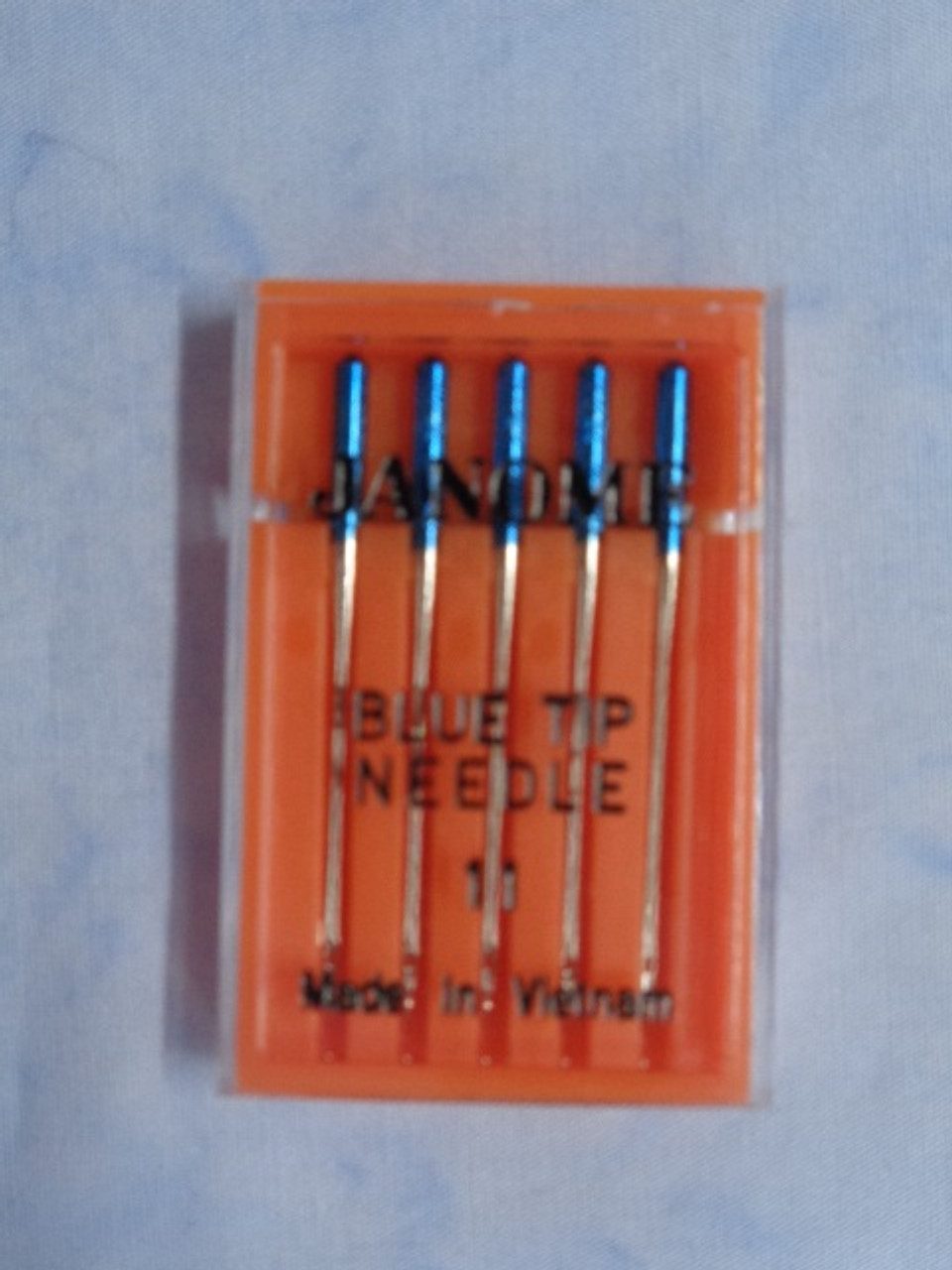 Janome Needle Blue Tip 11 - Sew Many Stitches