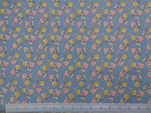 Lemonade Floral Blue C7531