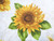 Sunflowers Meadow Linen 1370