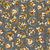 Buzz Buzz Buzz Floral 704K Dark Grey