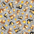 Buzz Buzz Buzz Bears & Honey 702K Grey
