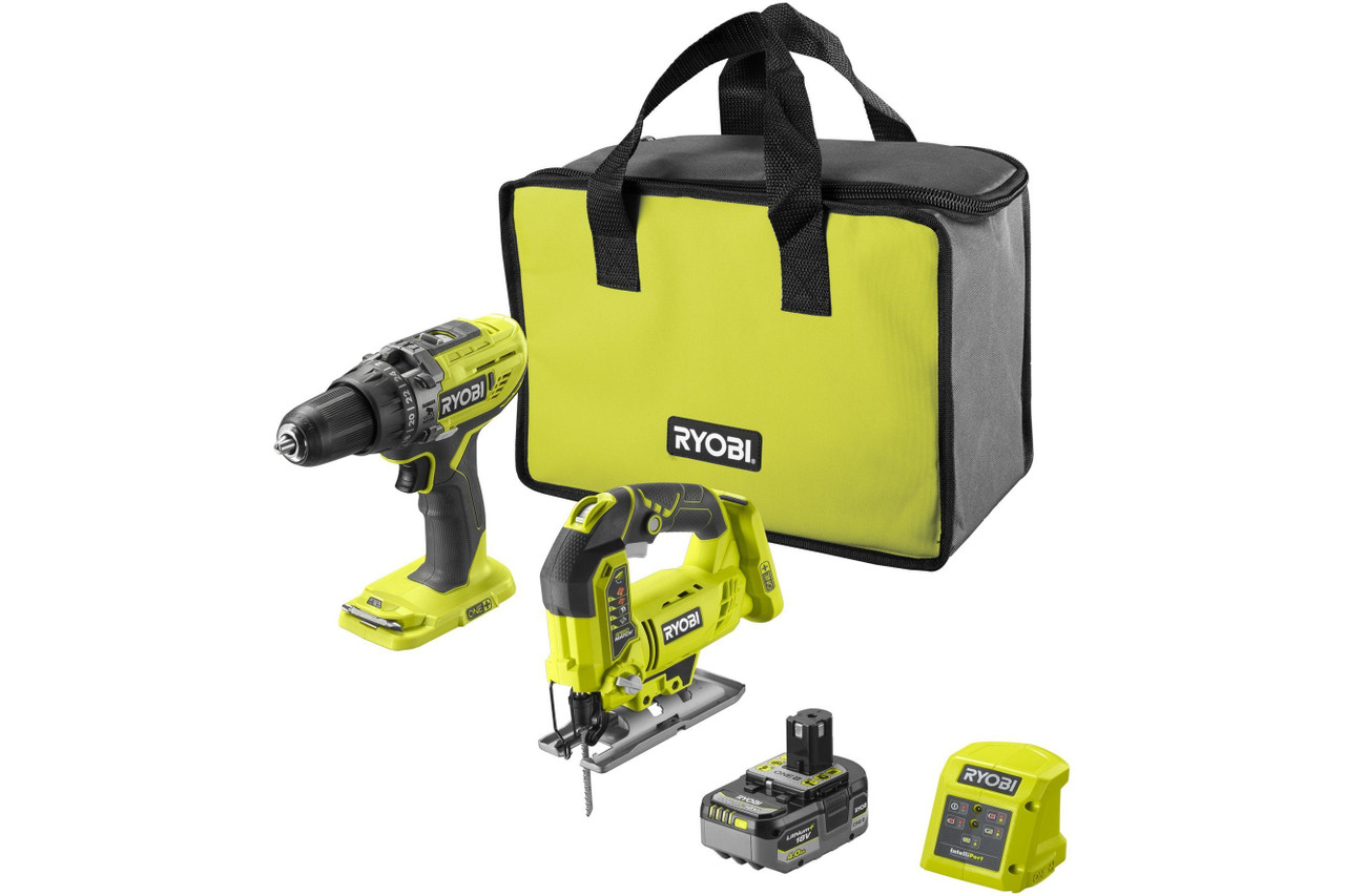 R18CK2PJ-1X40S - ΣΕΤ 2 ΕΡΓΑΛΕΙΩΝ 18V ONE+ | Ηλεκτρικά Εργαλεία ...