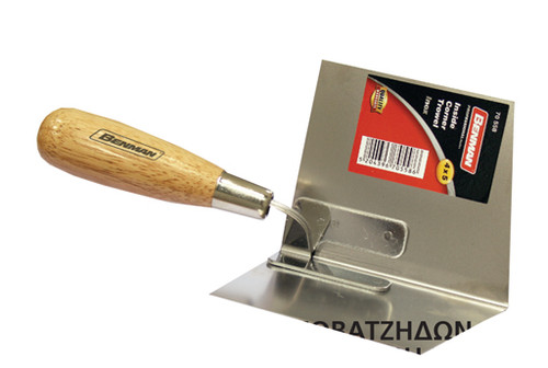 INOX CORNER TROWEL  INWARDS/OUTWARDS