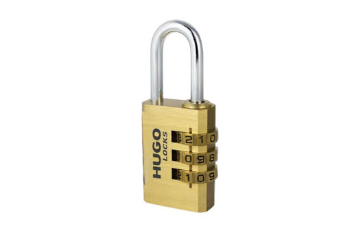 BRASS PADLOCK WITH COMBINATION