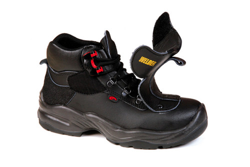 HRD066D - WELDER HIGH BLACK S3 SAFETY SHOES