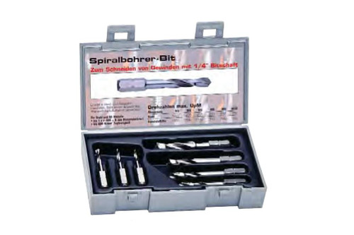 DRILL BIT SET 1/4"