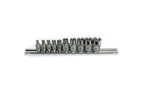 TORX SOCKET SET 1/4" & 3/8"