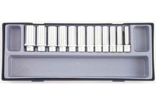 DEEP HEX SOCKET SET 3/8"