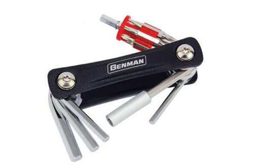 FOLDING ALLEN SET WITH PRECISION SCREWDRIVERS