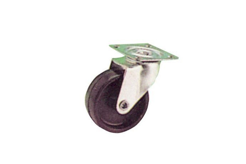 111/NE - PLASTIC  WHEEL WITH STEEL SWIVEL CASTOR