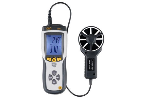 DIGITAL ANEMOMETER - THERMOMETER