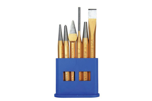 SET OF PIN PUNCH, JOINTING CHISEL & FLAT CHISEL