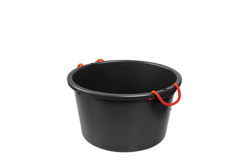 ROUND BUILDING CONTAINER WITH ROPE HANDLES 40L 