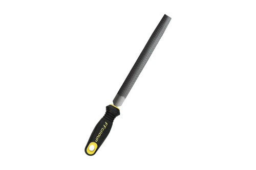 44962 - MACHINIST FILE HALF ROUND WITH HANDLE 110MM