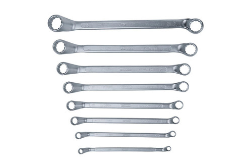 OFFSET DOUBLE RING SPANNER SET 6-22mm (8 PCS)