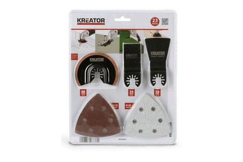 KRT990045 - OSCILLATING MULTITOOL ACCESSORY SET (23 PCS)  KRT990045 - OSCILLATING MULTITOOL ACCESSORY SET (23 PCS)