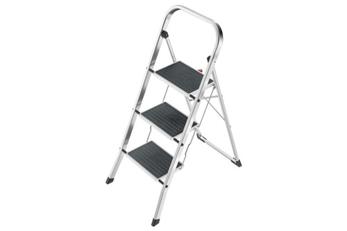 K70  3-STEP ALUMINIUM FOLDING LADDER