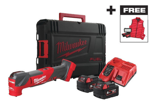 M18FMTMC-502X - M18 FUEL MULTI-TOOL THUNDERBOLT  POWER PACK