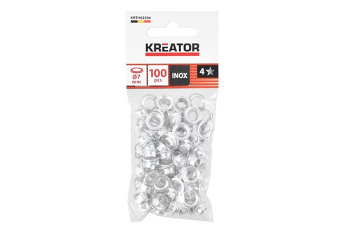 KRTH62506 - ALUMINIUM EYELETS 7mm (100 PCS) 