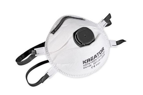 KRTS1003V - DUST MASK FFP3 WITH VALVE (2 PCS) 