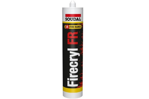 100322 - SOUDAL FIRECRYL FR FIRE RESISTANT ACRYLIC SEALANT 310ml