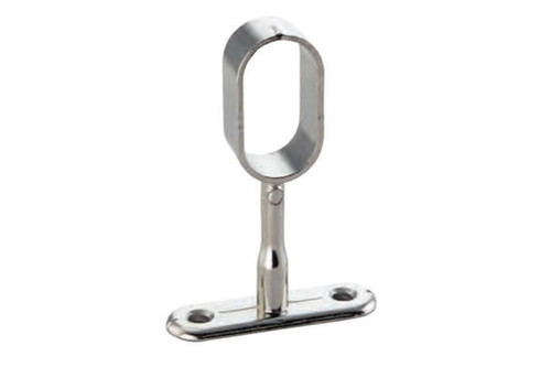 CENTRAL BRACKET FOR OVAL WARDROBE TUBE