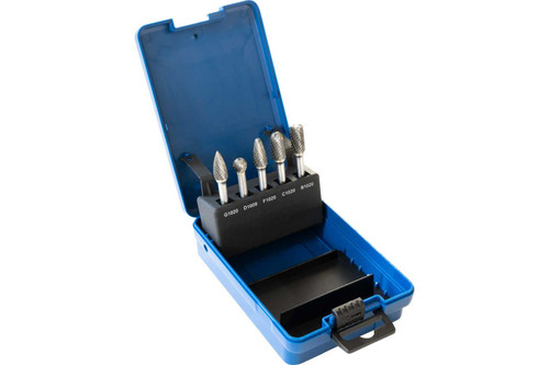 FS5TLG - CARBIDE ROTARY BURR SET (5 PCS) 
