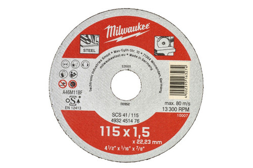 4932451476 - THIN METAL CUTTING DISC - CONTRACTOR SERIES