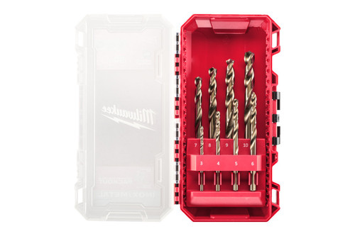 4932499256 - HSS-G RED COBALT METAL DRILL BITS 3-10mm (8 PCS) 