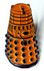 Doctor Who UK Imported Lapel Pin - YELLOW DALEK