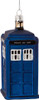 Doctor Who: TARDIS  Glass Christmas Tree Ornament by Kurt Adler