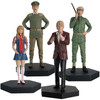 Doctor Who: Companion Set #12 (THIRD DOCTOR with the members of the UNIT (Jo Grant - Brigadier - Benton) - Eaglemoss 1:21 Scale Figurine Boxed Set