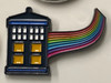 Doctor Who Exclusive Lapel Pin - Pride TARDIS