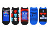 Doctor Who Low-Cut Print Socks Assortment #5 - Fits Ladies size 4-10 (5 Pair)