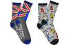 Doctor Who Crew Socks (TARDIS & DALEKS) - Fits Unisex size 5-12 (2 Pair)