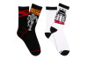 Doctor Who Crew Socks (CYBERMAN & DALEKS) - Fits Unisex size 5-12 (2 Pair)