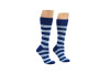 Doctor Who Cosplay Socks (13th Doctor's Rugby Style Crew Socks) - Fits Ladies size 4-10 (1 Pair)