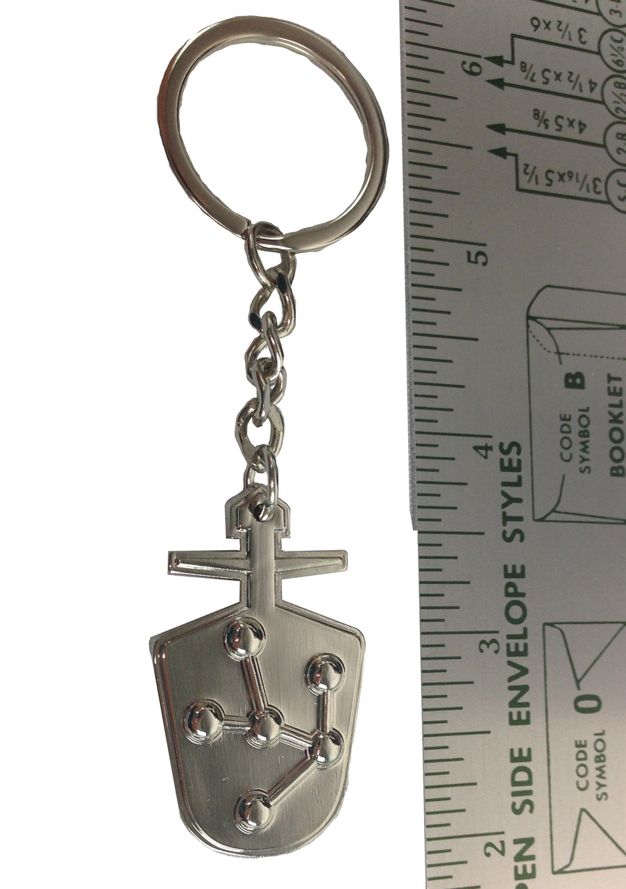 Doctor Who UK Imported Keyring - Key Chain - TARDIS KEY (3rd & 4th