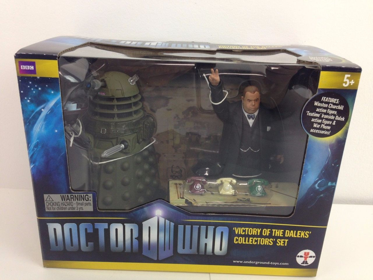 Doctor Who: VICTORY OF THE DALEKS - Action Figure Set - SDCC 2012
