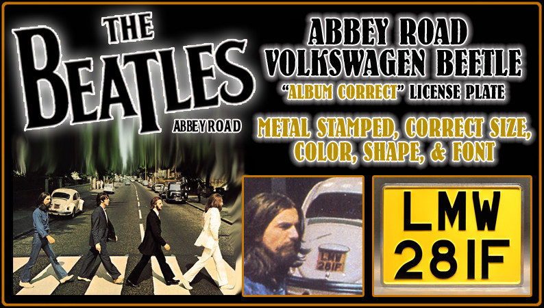 The BEATLES ABBEY ROAD Album Cover - 