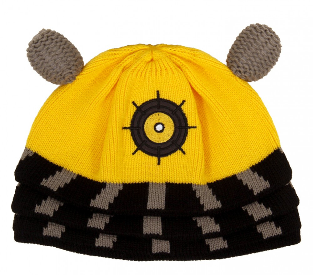Doctor Who: YELLOW DALEK Beanie Hat 