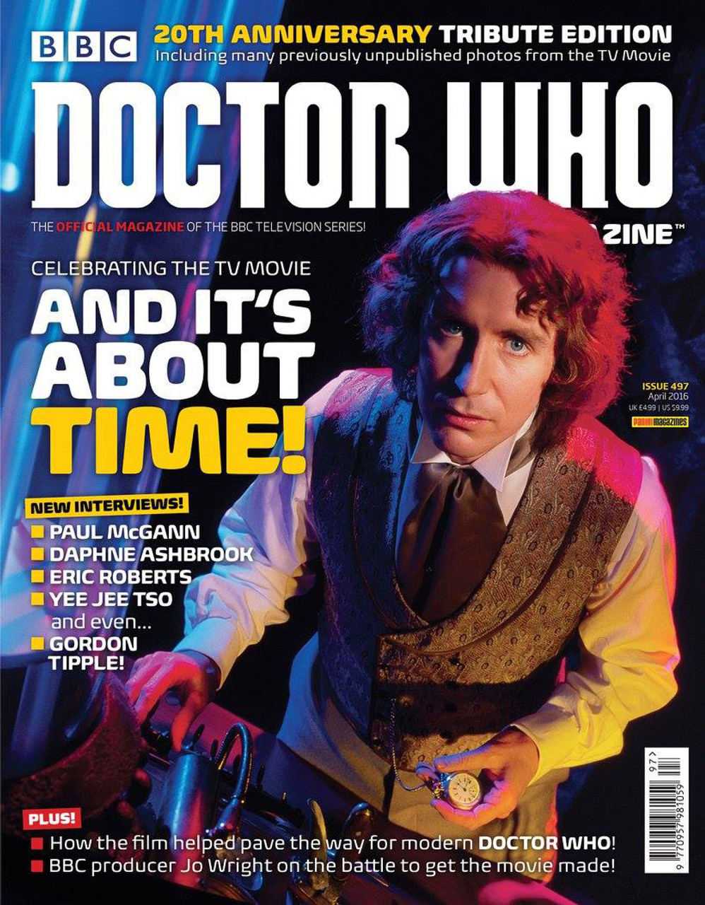 Doctor Who Magazine #497 - 20 Years of the TV Movie - Doctor Who Store