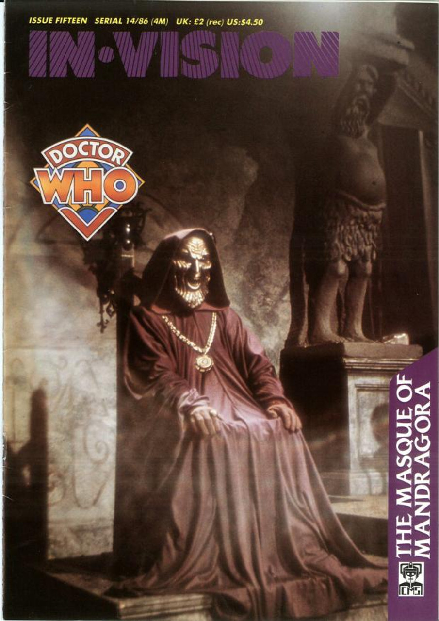 Doctor Who IN*VISION UK Imported Episode Magazine #15 - MASQUE OF MANDRAGORA