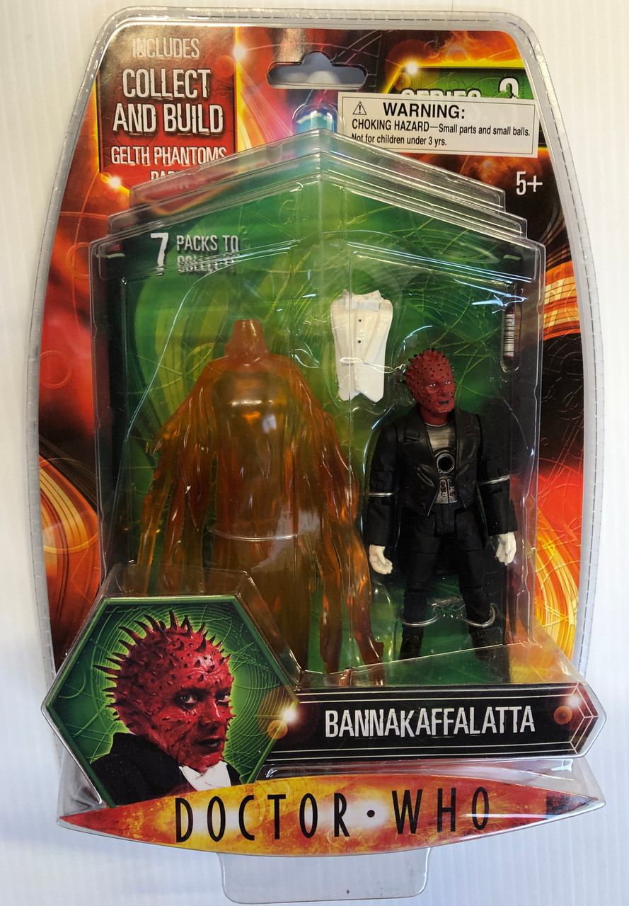 Doctor Who GELTH PHANTOM Build-A-Figure: BANNAKAFFALATTA