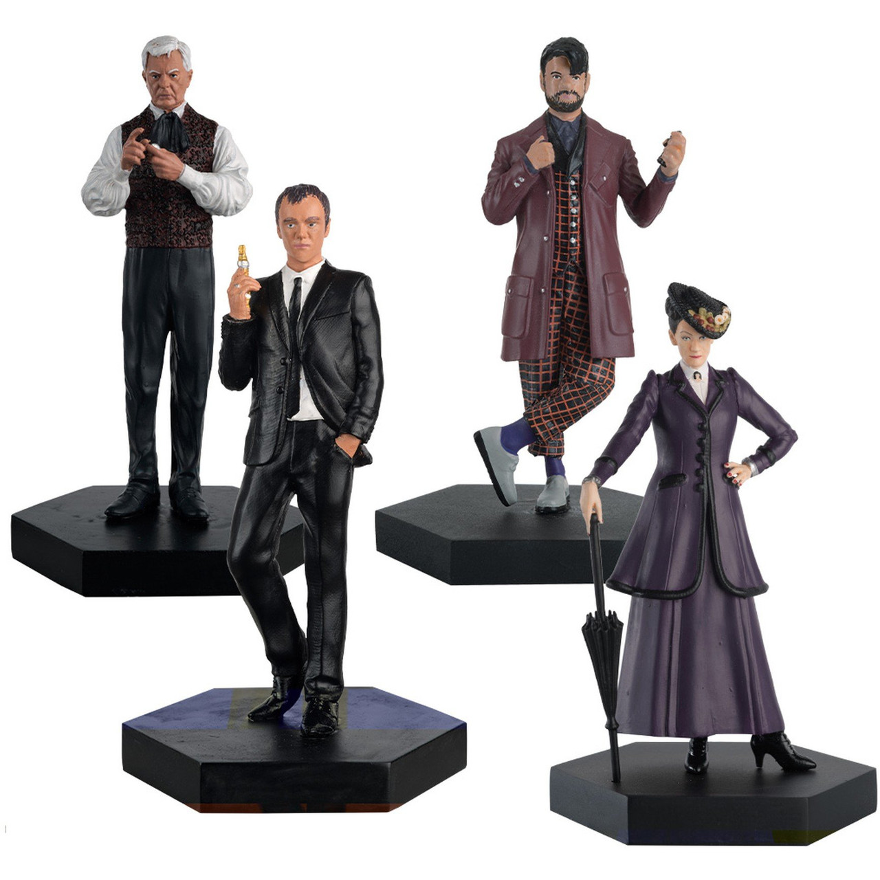 Doctor Who: THE MASTER Set #2 Modern Era - Eaglemoss 1:21 Scale