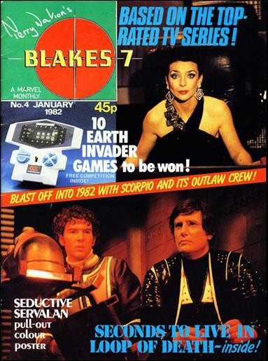 BLAKE'S 7 - Vintage UK TV Series Magazine - Issue #4 - Doctor Who Store