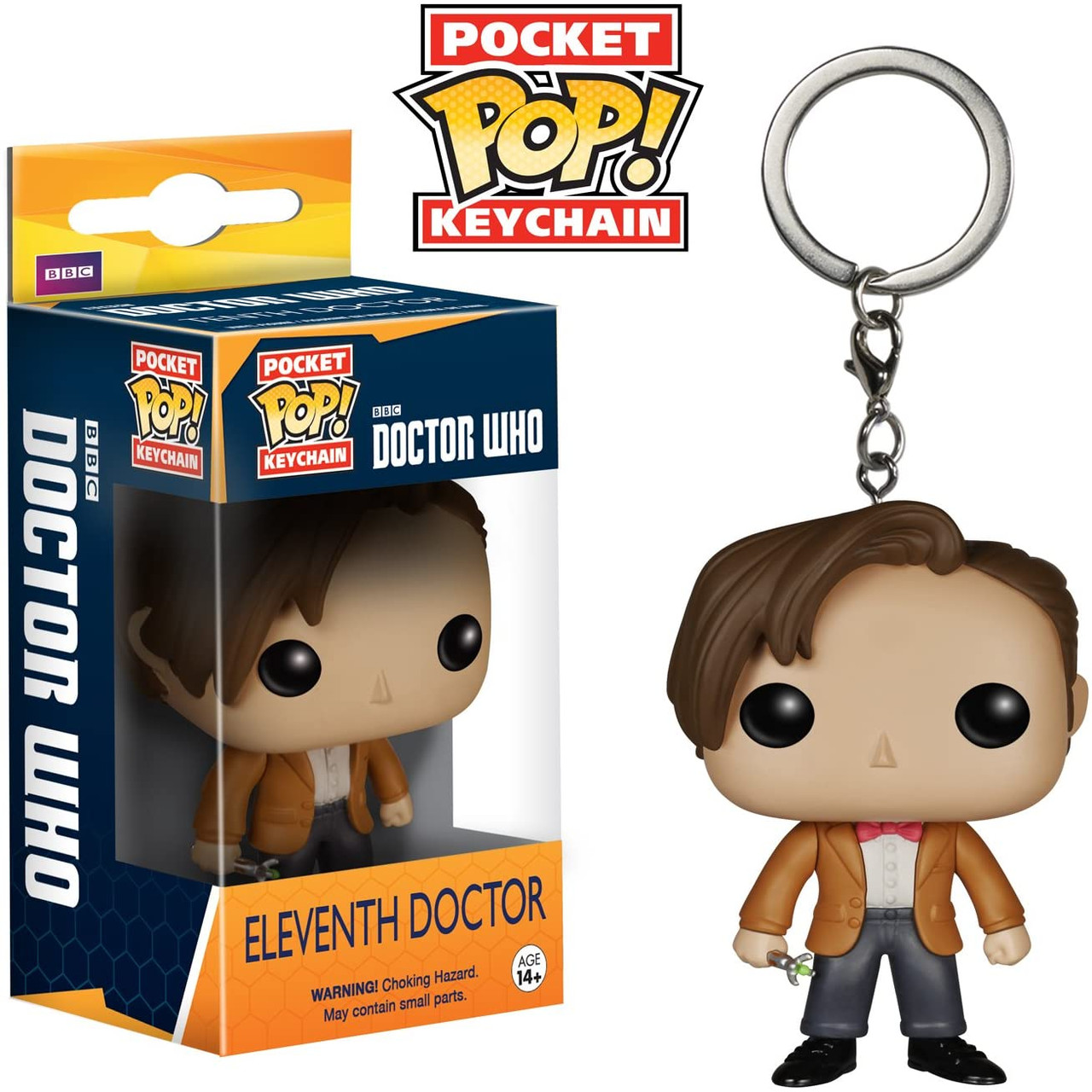 doctor who キーリング Doctor Who Funko Pocket POP Keyring: ELEVENTH DOCTOR (Matt Smith